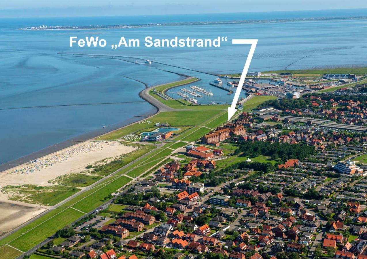 Ferienwohnung Residenz Am Sandstrand Norddeich Norden Dış mekan fotoğraf